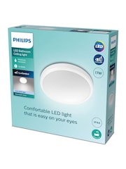 Philips White LED Doris 17W 40K White Bathroom Light - Image 3 of 6