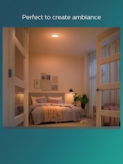 Philips Black LED Superslim 15W 27K Ceiling Light - Image 3 of 6