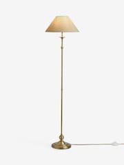Laura Ashley Brass Ludchurch Floor Lamp - Image 1 of 1