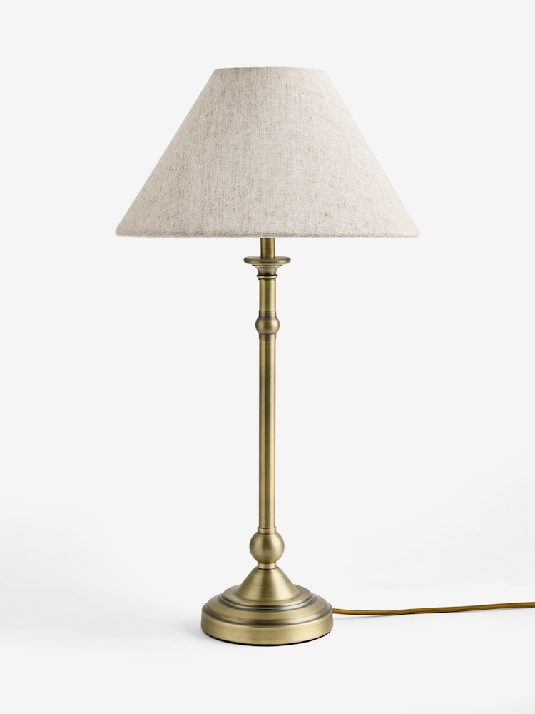 Laura Ashley Brass Ludchurch Complete Table Lamp - Image 6 of 6 Laura Ashley Brass Ludchurch Complete Table Lamp - Image 6 of 6