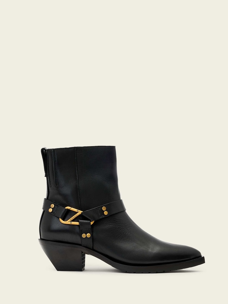 AllSaints Fox Carabiner Boots - Imaginea 1 din 5