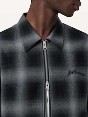 AllSaints Blue Kapi Long Sleeve Shirt - Image 3 of 6