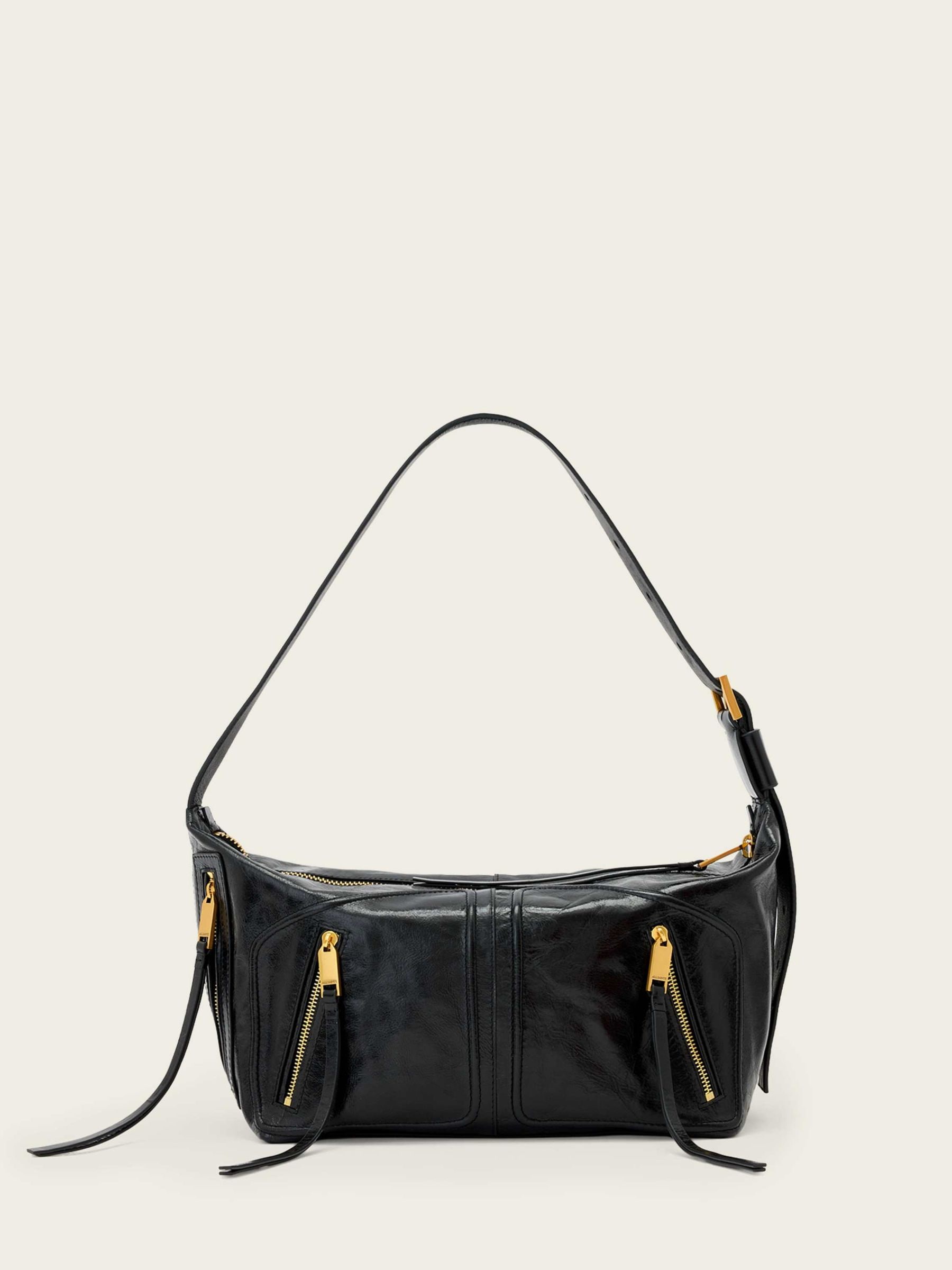 Buy AllSaints Black Jean Rey Shoulder Bag from Next USA