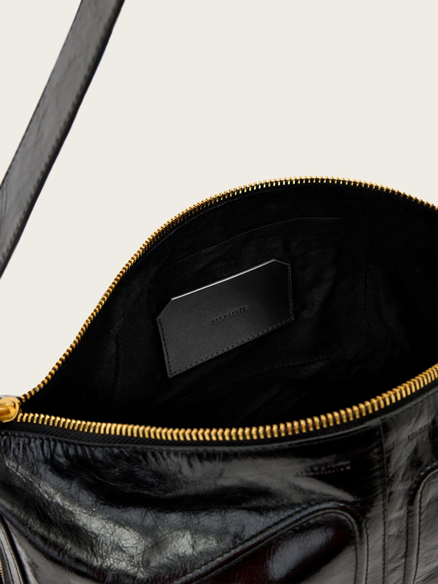 Buy AllSaints Black Jean Rey Shoulder Bag from Next USA