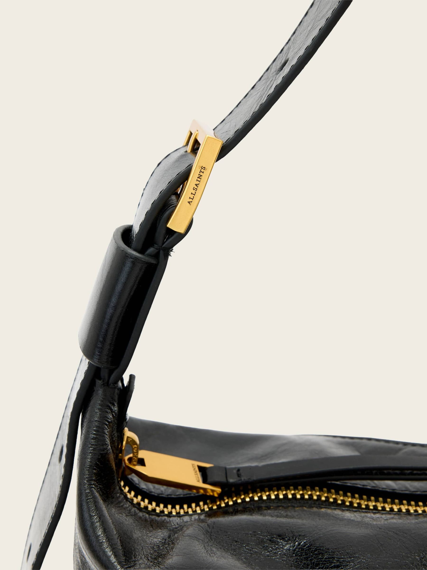 Buy AllSaints Black Jean Rey Shoulder Bag from Next USA
