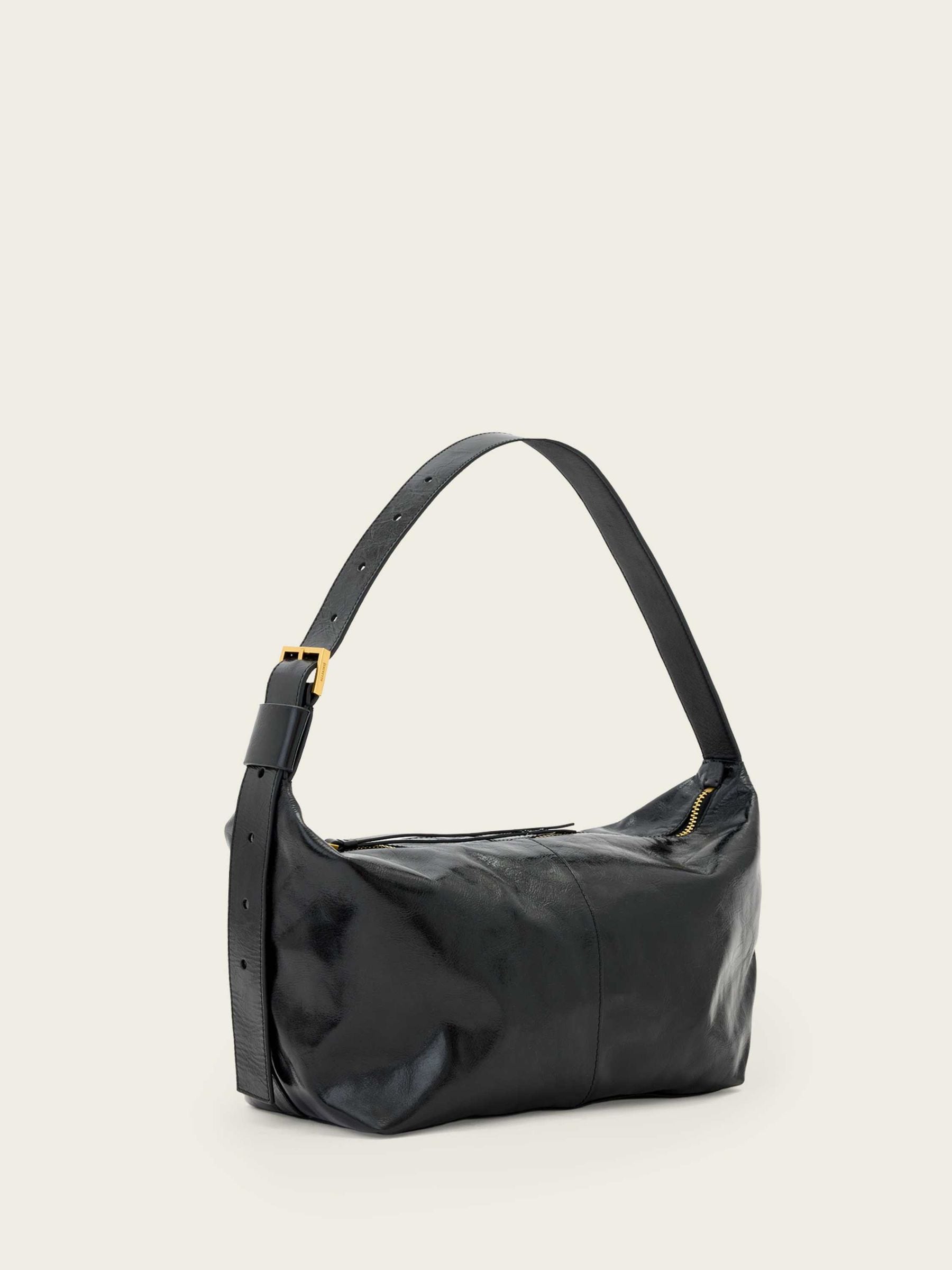 Buy AllSaints Black Jean Rey Shoulder Bag from Next USA