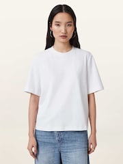 AllSaints White Lisa Haven T-Shirt - Image 1 of 5
