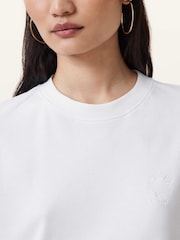 AllSaints White Lisa Haven T-Shirt - Image 5 of 5