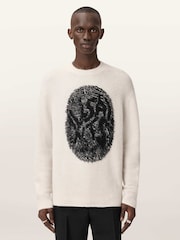AllSaints Ridges Crew Neck Jumper - Imaginea 4 din 7