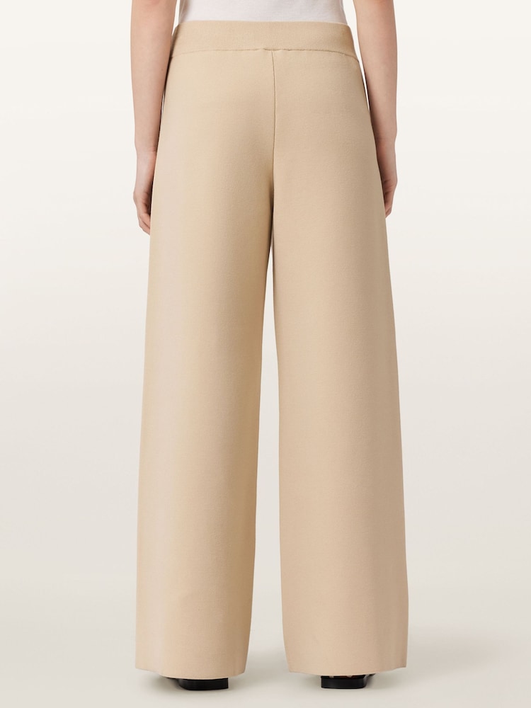 AllSaints White Sonny Knit Trousers - Image 2 of 8