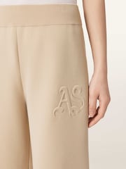 AllSaints White Sonny Knit Trousers - Image 4 of 8