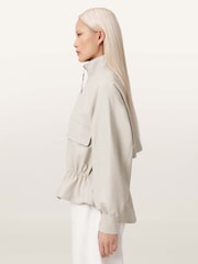 AllSaints White Flor Jacket - Image 5 of 8