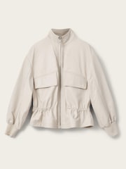 AllSaints White Flor Jacket - Image 8 of 8