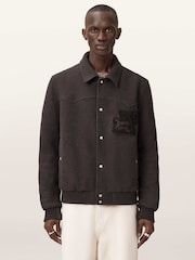 AllSaints Brown Royce Jacket - Image 4 of 8