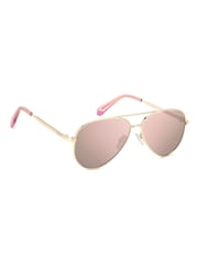 Polaroid Kids Pink Pilot Sunglasses - Image 3 of 6
