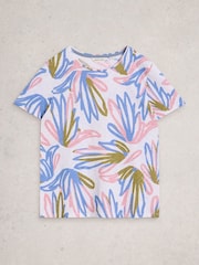 White Stuff IVORY PR Abbie T-Shirt - Image 1 of 2