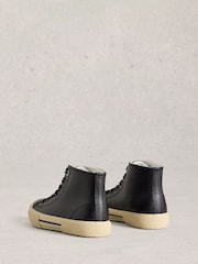 White Stuff Black Pippa Hi-Top Trainers - Image 3 of 4