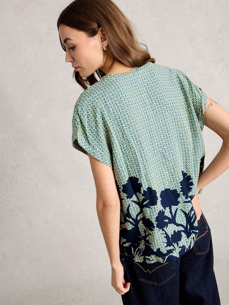 White Stuff Green Kate Top - Image 2 of 6