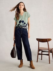 White Stuff Green Kate Top - Image 3 of 6