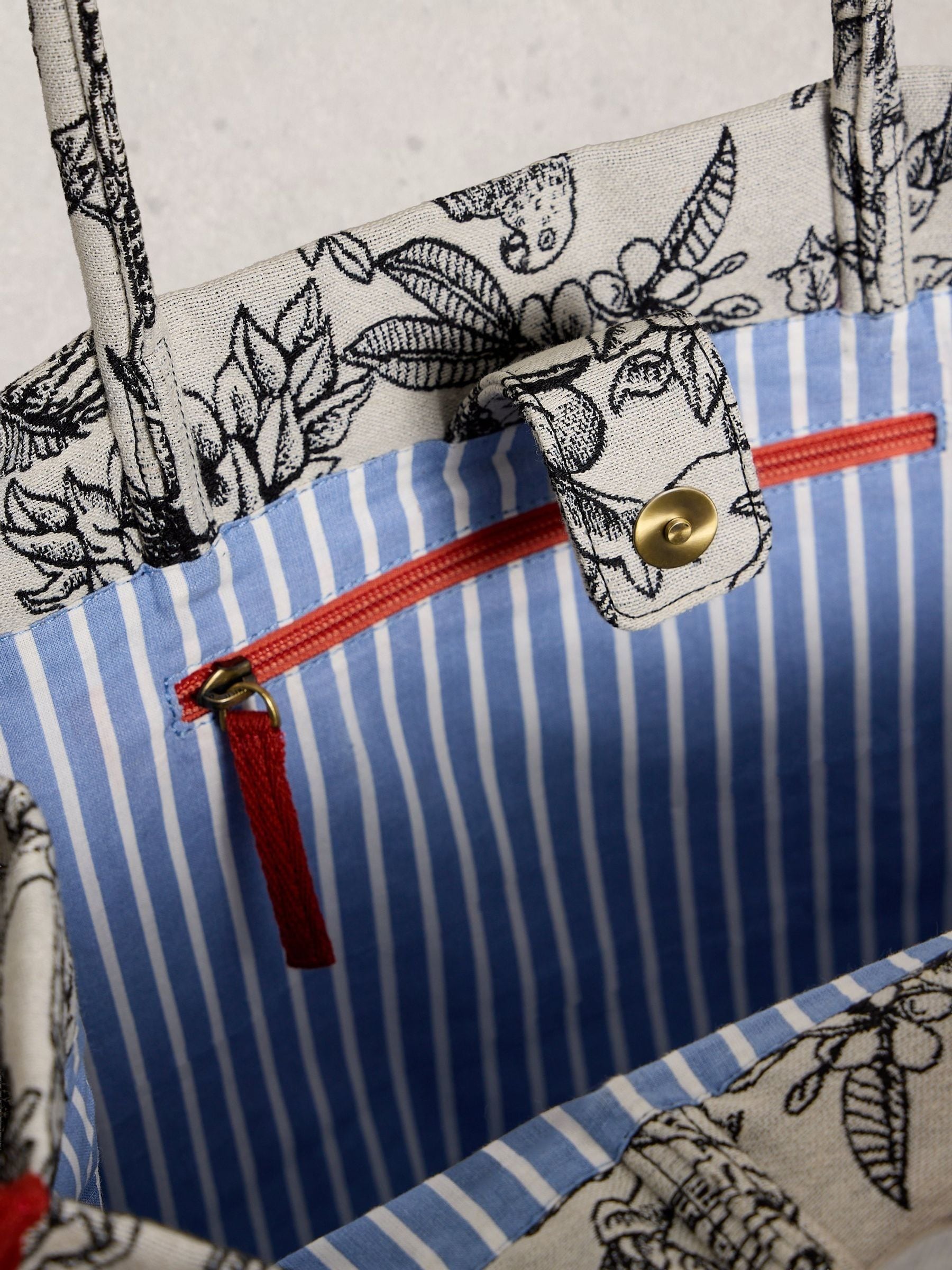 Buy White Stuff White Tote Bag from Next Romania