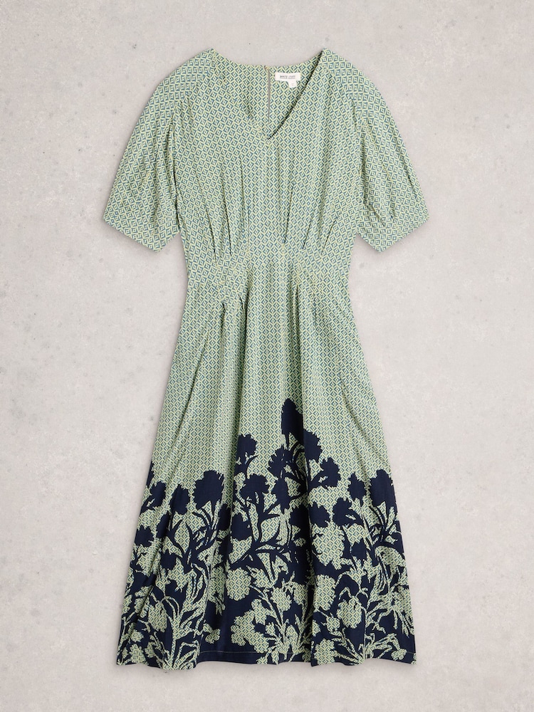 Buy White Stuff Green Kate Midi Dress from the Next UK online shop