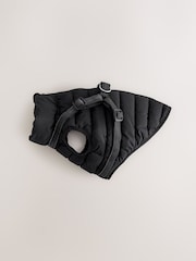 Black Padded Pet Harness Coat - Image 4 of 8