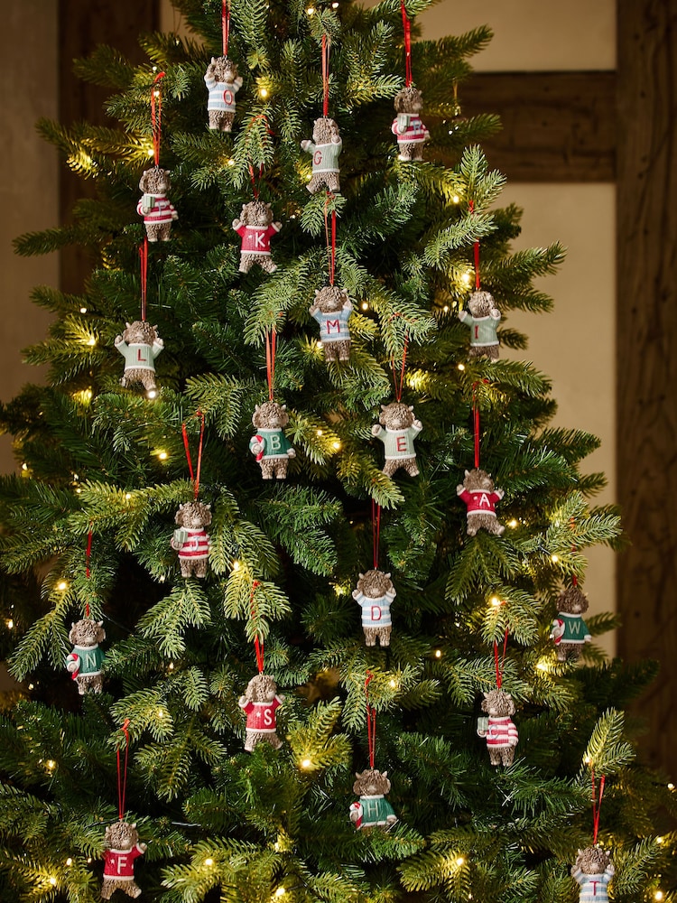 Multi Hamish Monogram Christmas Bauble - Image 1 of 3