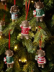 Multi Hamish Monogram Christmas Bauble - Image 3 of 3