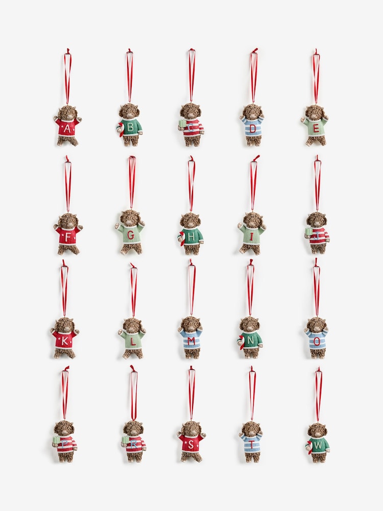 Multi Hamish Monogram Christmas Bauble - Image 4 of 4
