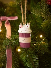 Red Hot Chocolate Dangly Legs Bauble - Image 1 of 3