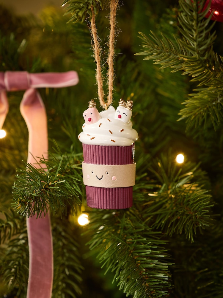 Red Hot Chocolate Dangly Legs Bauble - Image 1 of 3 Red Hot Chocolate Dangly Legs Bauble - Image 1 of 3
