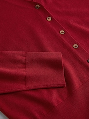 The Set 2 Pack Mock Layer Cardigans Red/Light Grey - Image 10 of 10