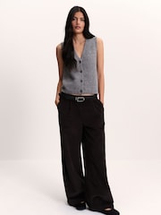 The Set 2 Pack Brushed Knitted Waistcoats - 圖片 6/10