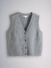 The Set 2 Pack Brushed Knitted Waistcoats - 圖片 8/10