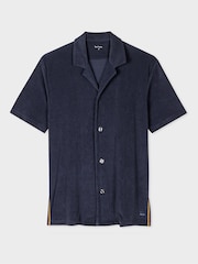 PS Paul Smith Blue Short Sleeve Stripe Shirt - Image 1 of 4