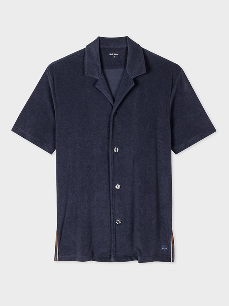 PS Paul Smith Blue Short Sleeve Stripe Shirt - Image 1 of 4