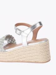 Sølv - Carvela Treccia Plattformsandaler - Bilde 3 av 4