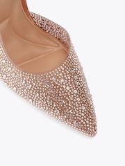 Carvela Brown Positano Vinyl  Sandals - Image 4 of 4