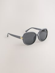 Grey Square Sunglasses - Image 4 of 6