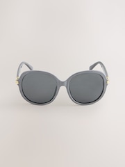 Grey Square Sunglasses - Image 5 of 6