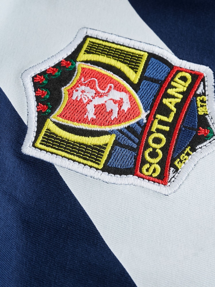 Blue Scotland Single Short Football Pyjamas (4-14yrs) - Image 5 of 5 Blue Scotland Single Short Football Pyjamas (4-14yrs) - Image 5 of 5