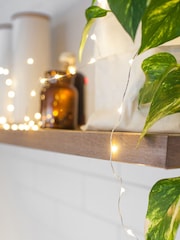 Lights4fun White 100 Warm LED Micro Fairy Lights - Image 4 of 6