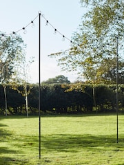 Lights4fun Black 2.75m Festoon Pole - Image 3 of 3