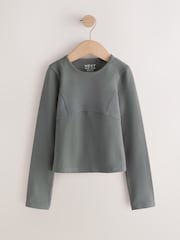 Сірий - Лонгслів Seam Detail Top (3–16років) - Image 5 of 8