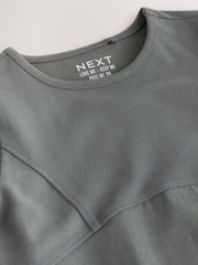 Сірий - Лонгслів Seam Detail Top (3–16років) - Image 8 of 8