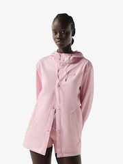 Hunter Pink Izzy Pu Hooded Jacket - Image 2 of 5
