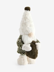 Green Gonk Plush Christmas Decoration - Image 2 of 4