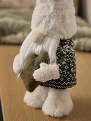 Green Gonk Plush Christmas Decoration - Image 3 of 4