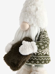 Green Gonk Plush Christmas Decoration - Image 4 of 4