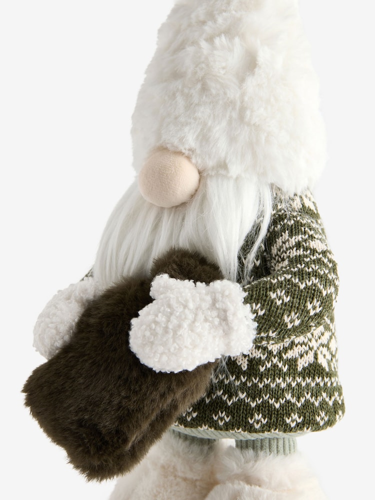Green Gonk Plush Christmas Decoration - Image 4 of 4 Green Gonk Plush Christmas Decoration - Image 4 of 4